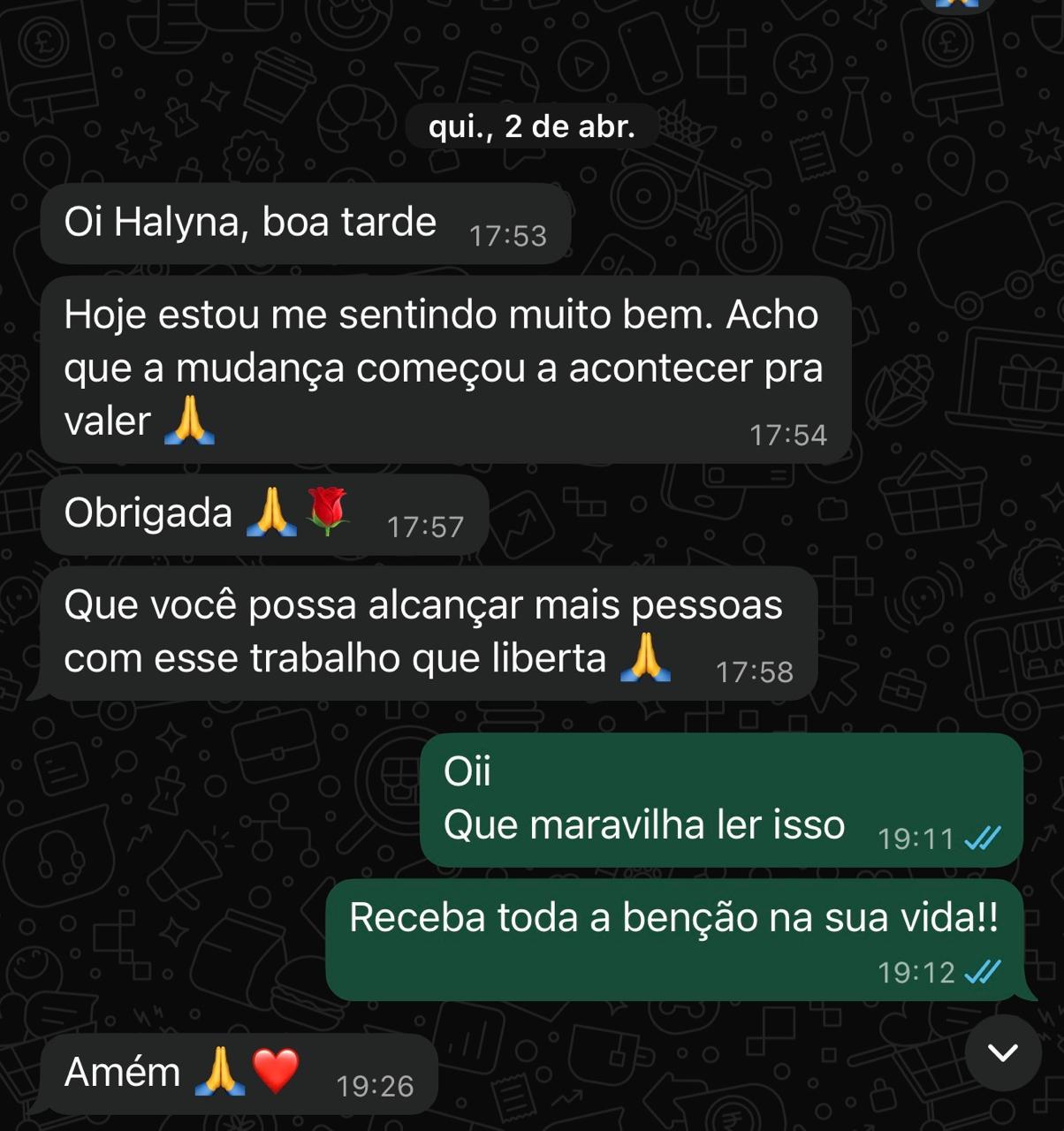 Depoimento Sistêmico WhatsApp 4