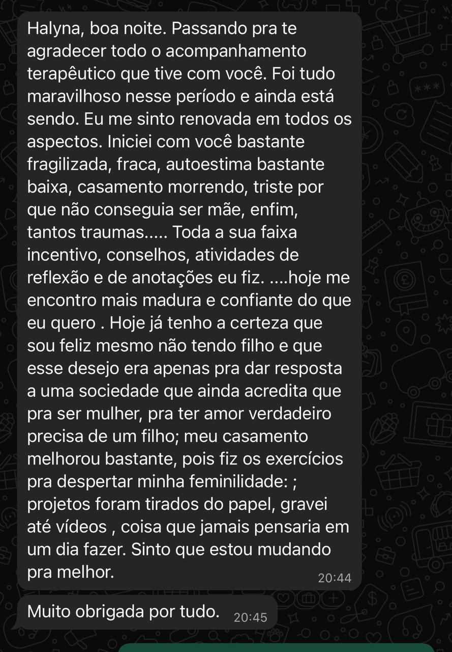 Depoimento Sistêmico WhatsApp 6