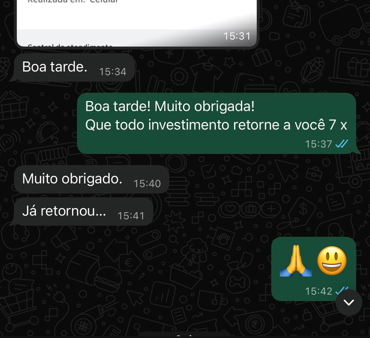Depoimento Sistêmico WhatsApp 7