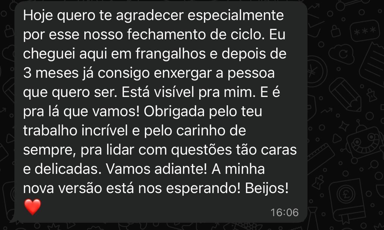 Depoimento Sistêmico WhatsApp 10