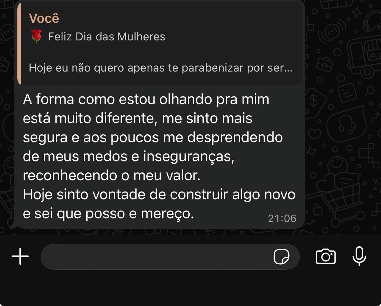 Depoimento Sistêmico WhatsApp 14