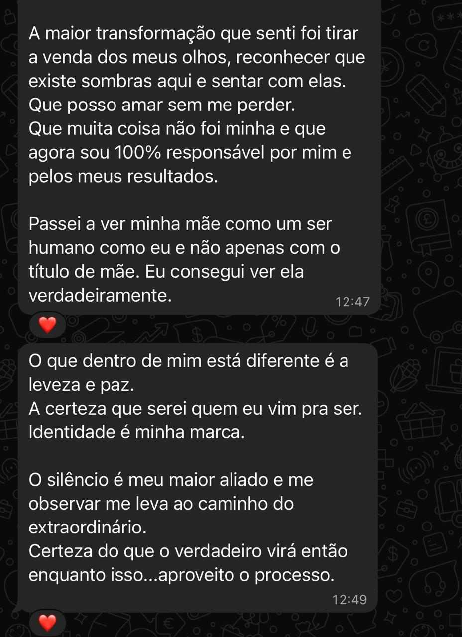 Depoimento Sistêmico WhatsApp 16
